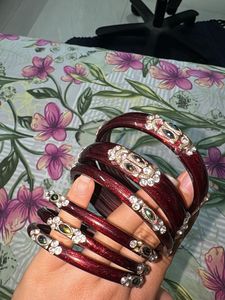 Exquisite Ethnic Bangles Set