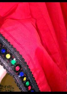 Red Party Wear Kaftan Set ♥️