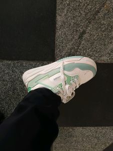 Bonkerz Mint Green &amp; White Sneakers
