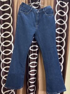 Classic Blue bootcut Denim Jeans