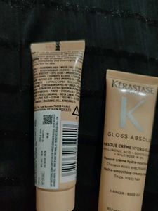 2× Kerastase Gloss Absolu Hair Mask