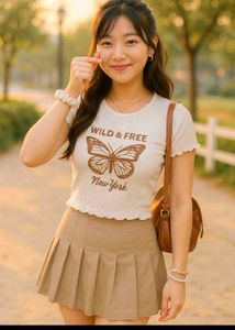 3 Cute White Tops Combo deal