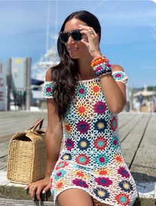 Crochet Mini  Dress