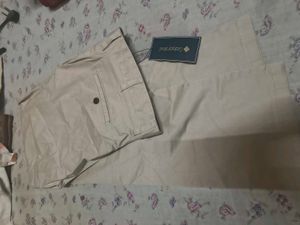 Premium Beige Gabardine Men’s Formal Trousers