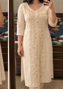 LUCKNOWI cotton suit