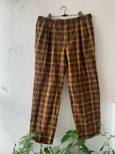 Plaid Trousers