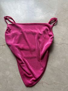 Vibrant Pink Bikini Top
