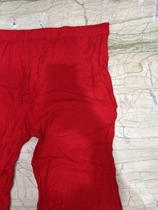 Comfortable Red Palazzos