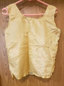 Glittery girls' Festive Dress - Pink &amp; Gold