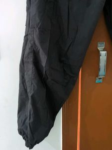 Men's Black Cargo Jogger Pants