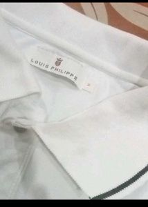 Men's White Polo T-Shirt