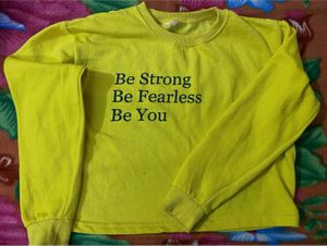 Strong Yellow Long Sweat top