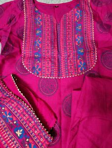 Jaipuri Pink Kurta . only top sellin