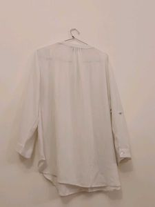 White Casual Top