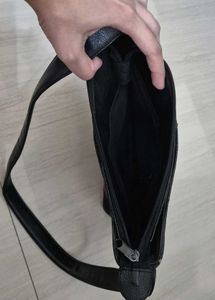 Vintage genuine leather shoulder bag