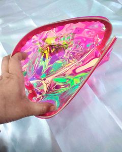 MyGlamm popxo shiny pink pouch