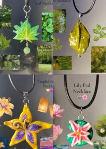 Handmade Clay Pendants 🩷