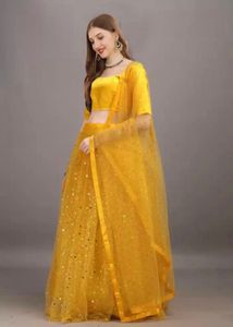 Stunning Yellow Lehenga Choli