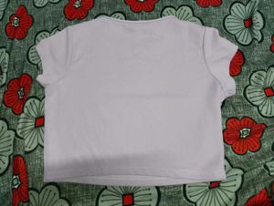 Chic Lavender Crop Top