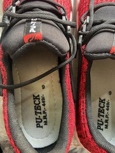 Red Casual Sneakers