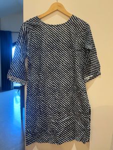 Stylish Striped Kurta with Gota Patti