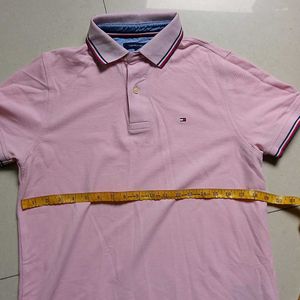 🚫 limited time Tommy Hilfiger Pink Polo T-Shirt