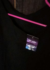 Black Ethnic top with Tag