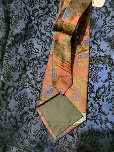 Imported Egyptian Design Patterned Tie