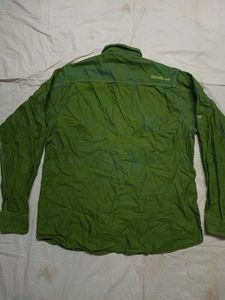 Men's Olive Green Cargo Shirt