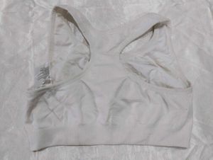 Reebok White Sports Bra