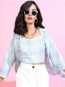 crop top and shirt for women