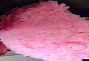 9 to 12 months Pink Frilled Baby Frock
