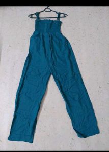 Teal jumpsuit
