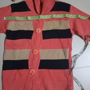 Wool Sweater Children 8-10 In Good Condition