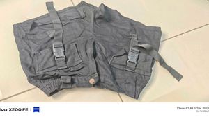 Stylish Black Cargo Shorts