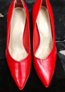 Red Pointed Toe Heels