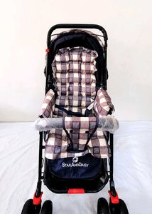 StarAndDaisy Baby Stroller Reversible Handle Recli