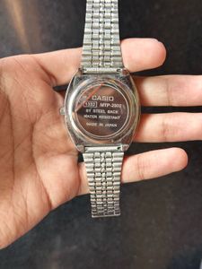 Casio Quartz Watch aqua Dial