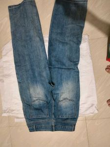 Blue Wash Denim Jeans