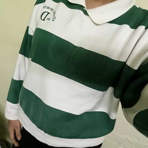 Striped Long Sleeve sweatshirt