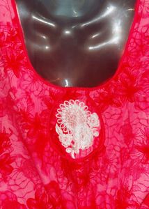 Y2K Vibrant Pink Floral Kurta💖