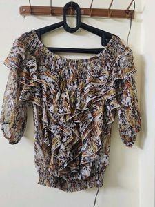 Ruffled top