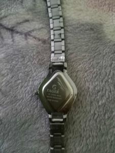 silver statement watch