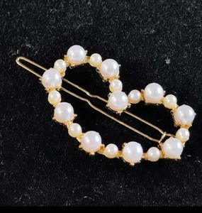 Pearl Heart Hair Pin Combo