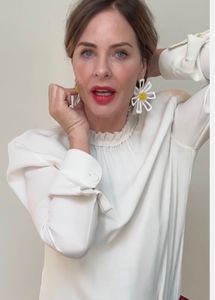 Zara Daisy Statement Earrings