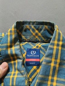 Men's Plaid Slim Fit Shirt