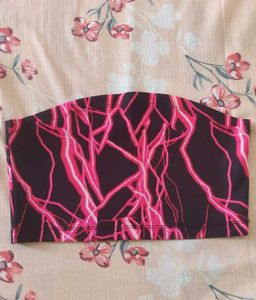 pink and black thunderstorm corset 💗🖤