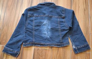 Cute Denim Cropped Jacket