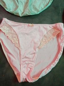 XL Vintage High Waist Style Panties Bundle Of 4