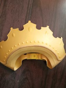 Yellow Crown Baby Shower Cap